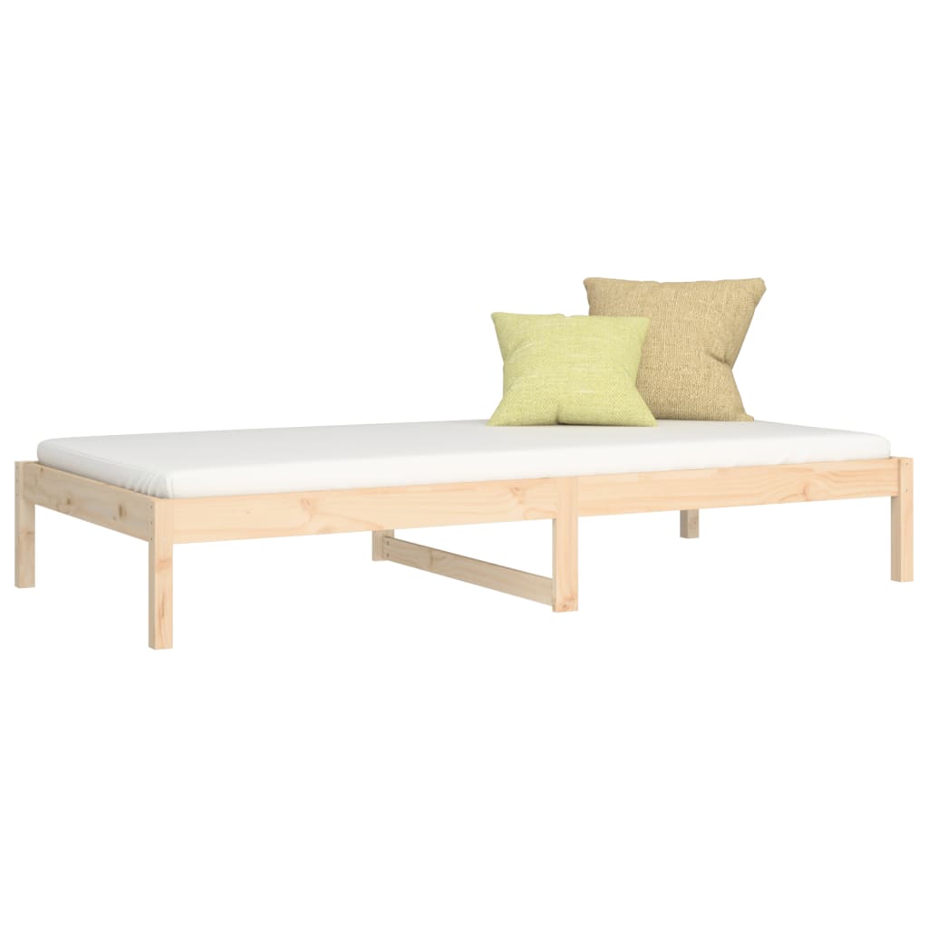 Lit de jour sans matelas 90x200 cm bois de pin massif - XIOS