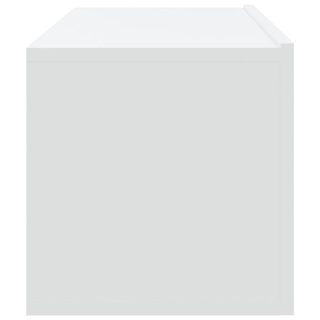 Meubles TV muraux 2 pcs blanc 100x30x30 cm bois d'ingénierie - XIOS