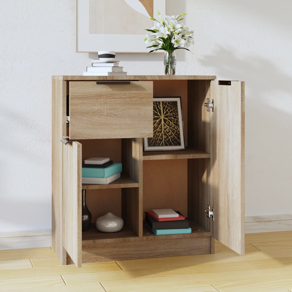 Buffet Chêne sonoma 60x30x70 cm Bois d'ingénierie