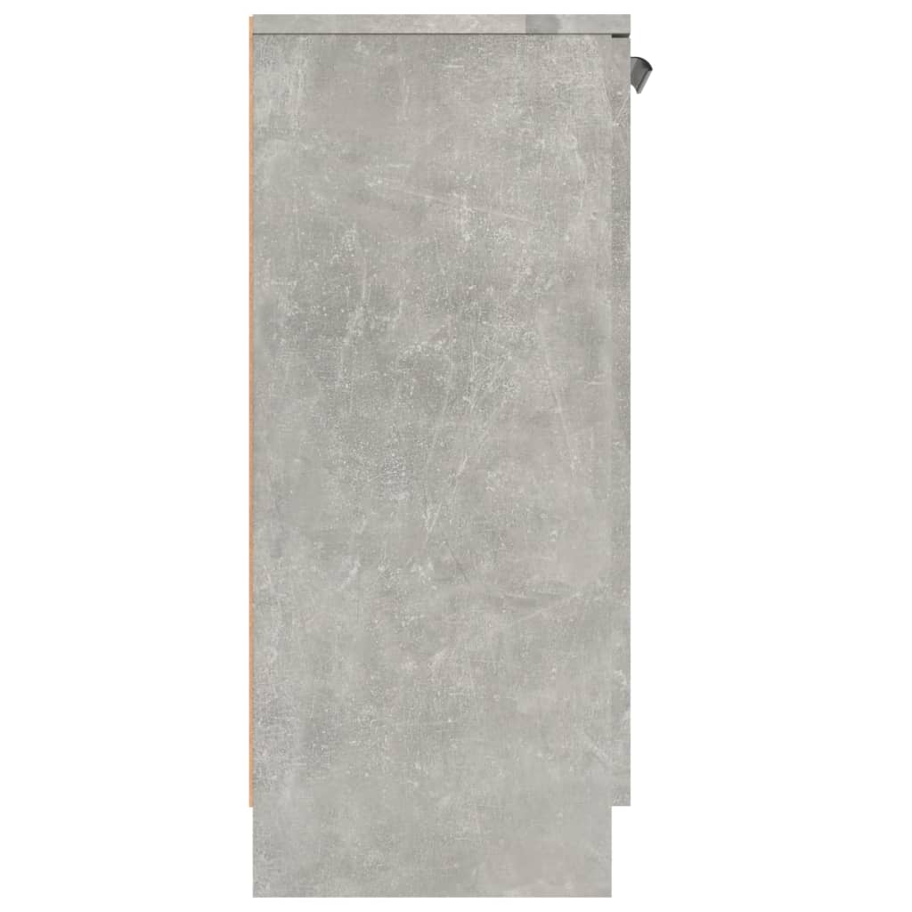 Buffet Gris béton 60x30x70 cm Bois d'ingénierie - XIOS