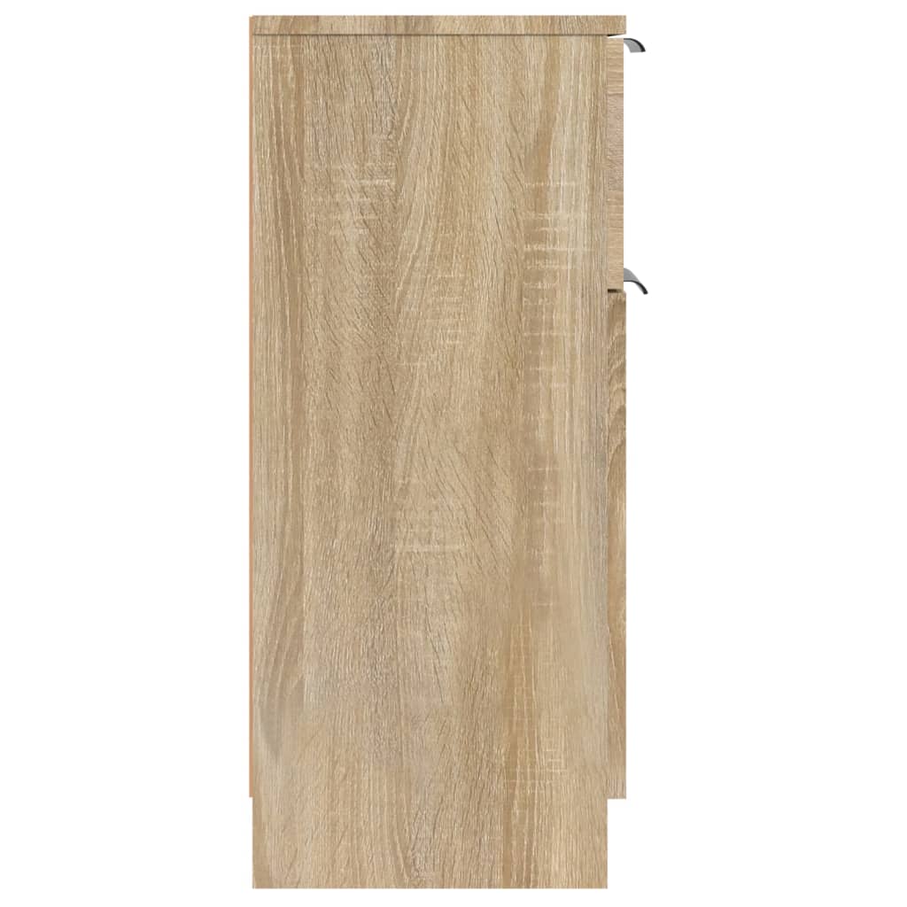Buffet Chêne sonoma 30x30x70 cm Bois d'ingénierie - XIOS