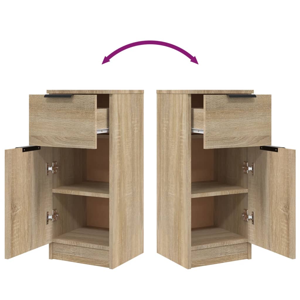 Buffet Chêne sonoma 30x30x70 cm Bois d'ingénierie - XIOS