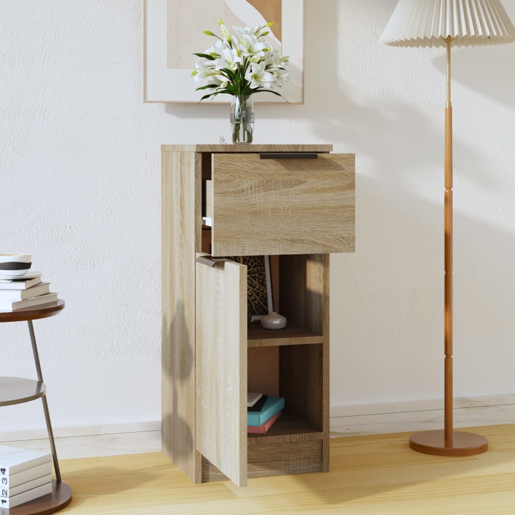 Buffet Chêne sonoma 30x30x70 cm Bois d'ingénierie - XIOS