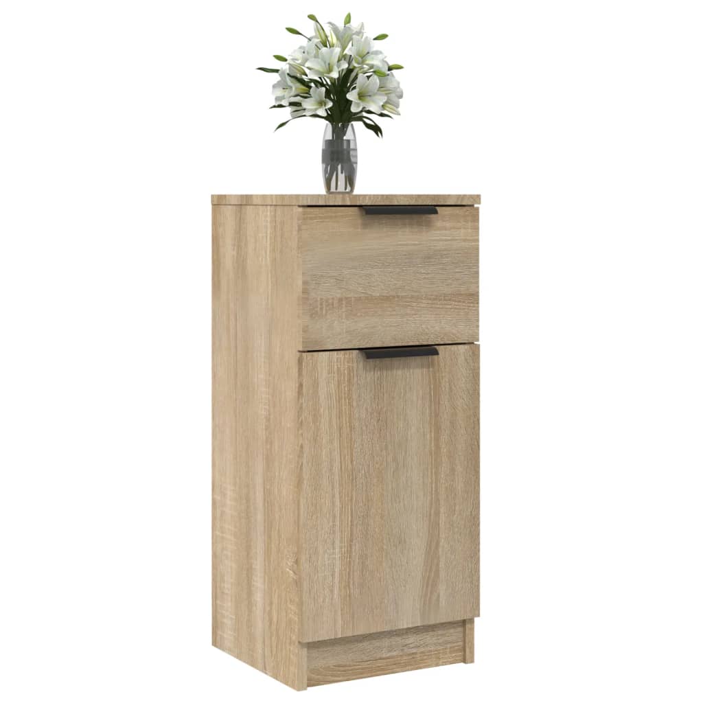 Buffets 2 pcs Chêne Sonoma 30x30x70 cm Bois d'ingénierie - XIOS