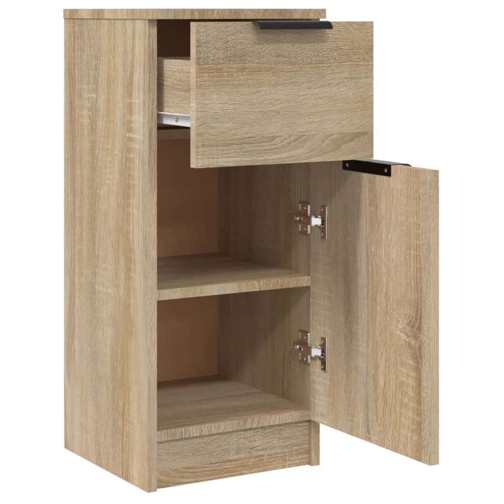Buffets 2 pcs Chêne Sonoma 30x30x70 cm Bois d'ingénierie - XIOS