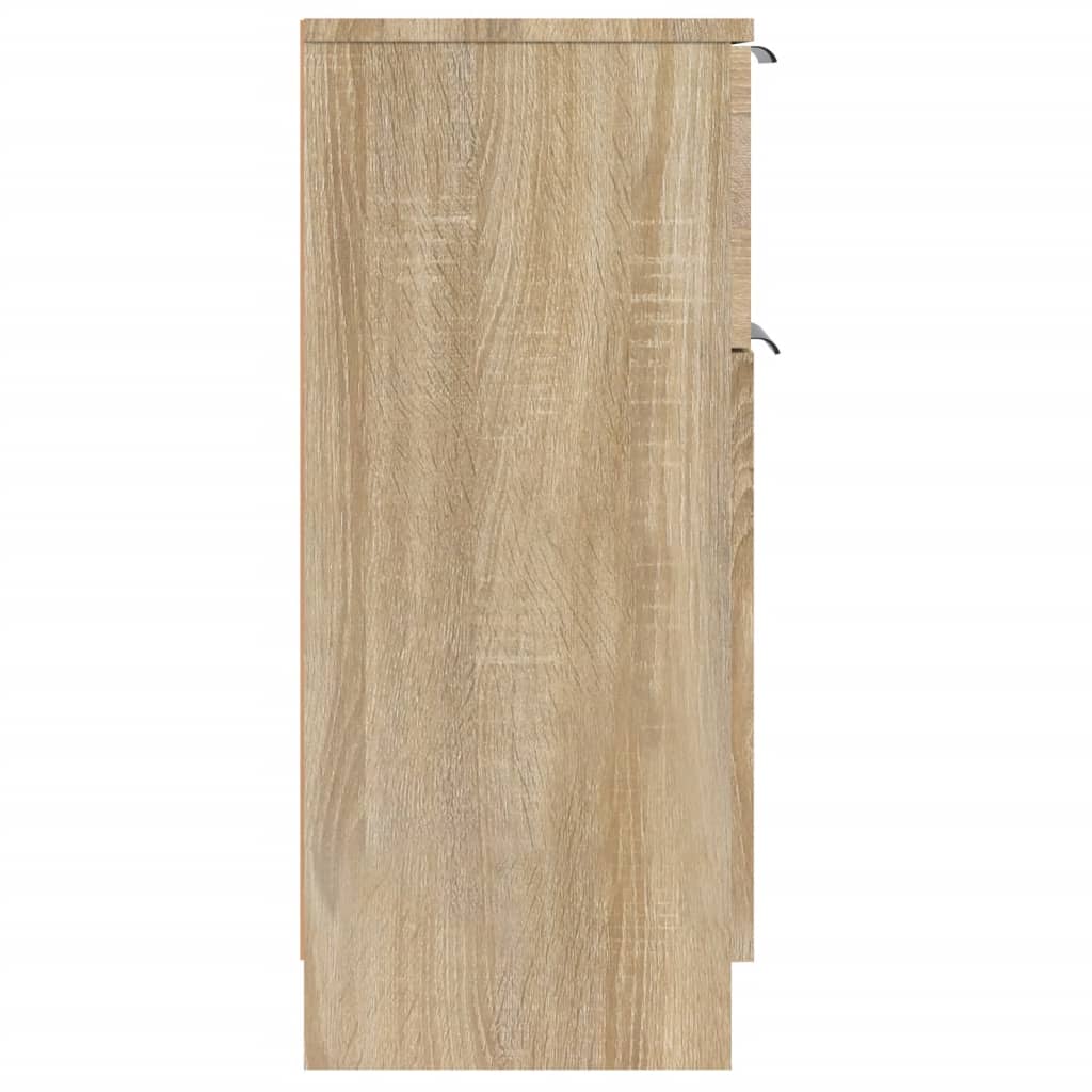 Buffets 2 pcs Chêne Sonoma 30x30x70 cm Bois d'ingénierie - XIOS