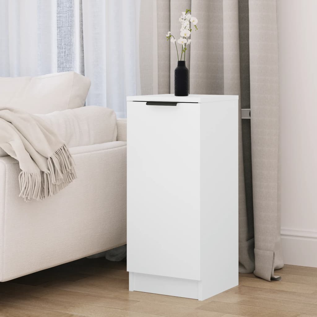 Buffet Blanc 30x30x70 cm Bois d'ingénierie - XIOS