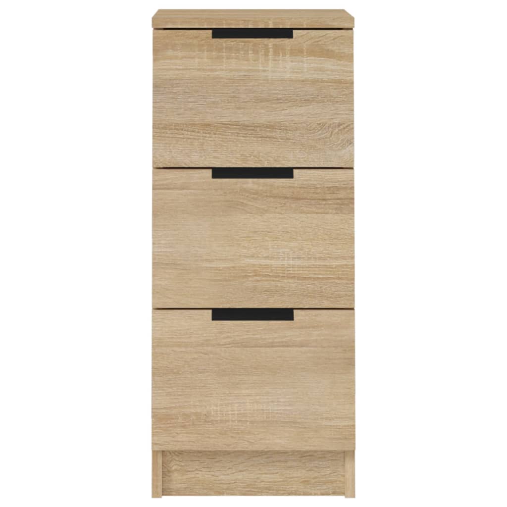 Buffets 2 pcs Chêne Sonoma 30x30x70 cm Bois d'ingénierie - XIOS
