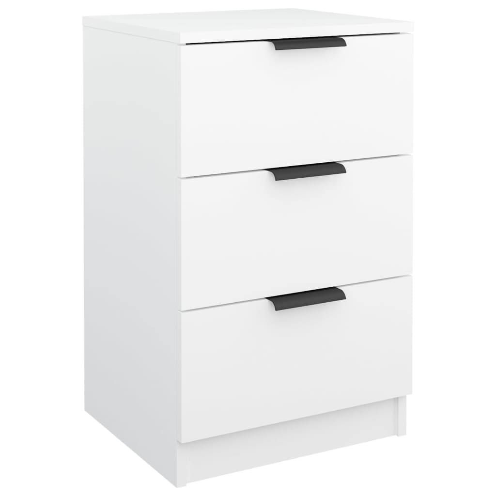 Tables de chevet 2 pcs Blanc 40x36x65 cm - XIOS