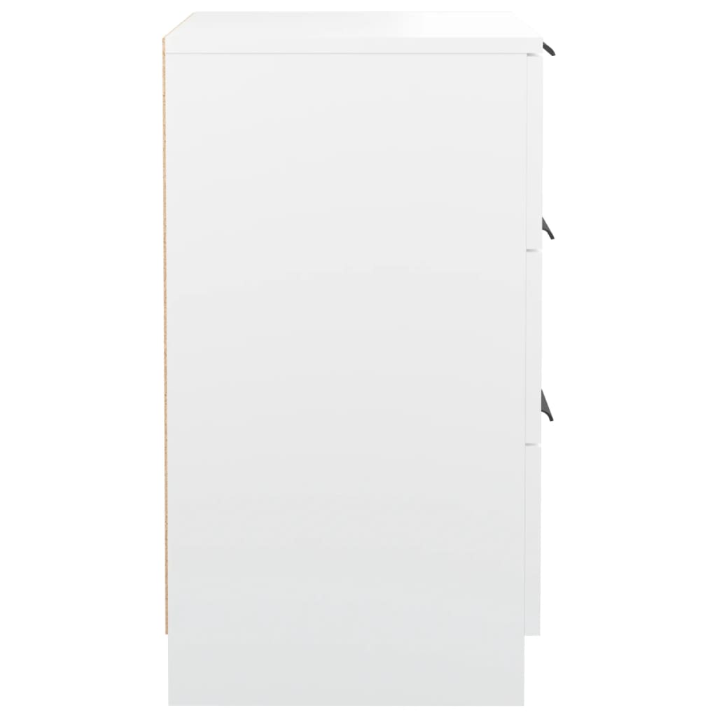 Tables de chevet 2 pcs Blanc 40x36x65 cm - XIOS