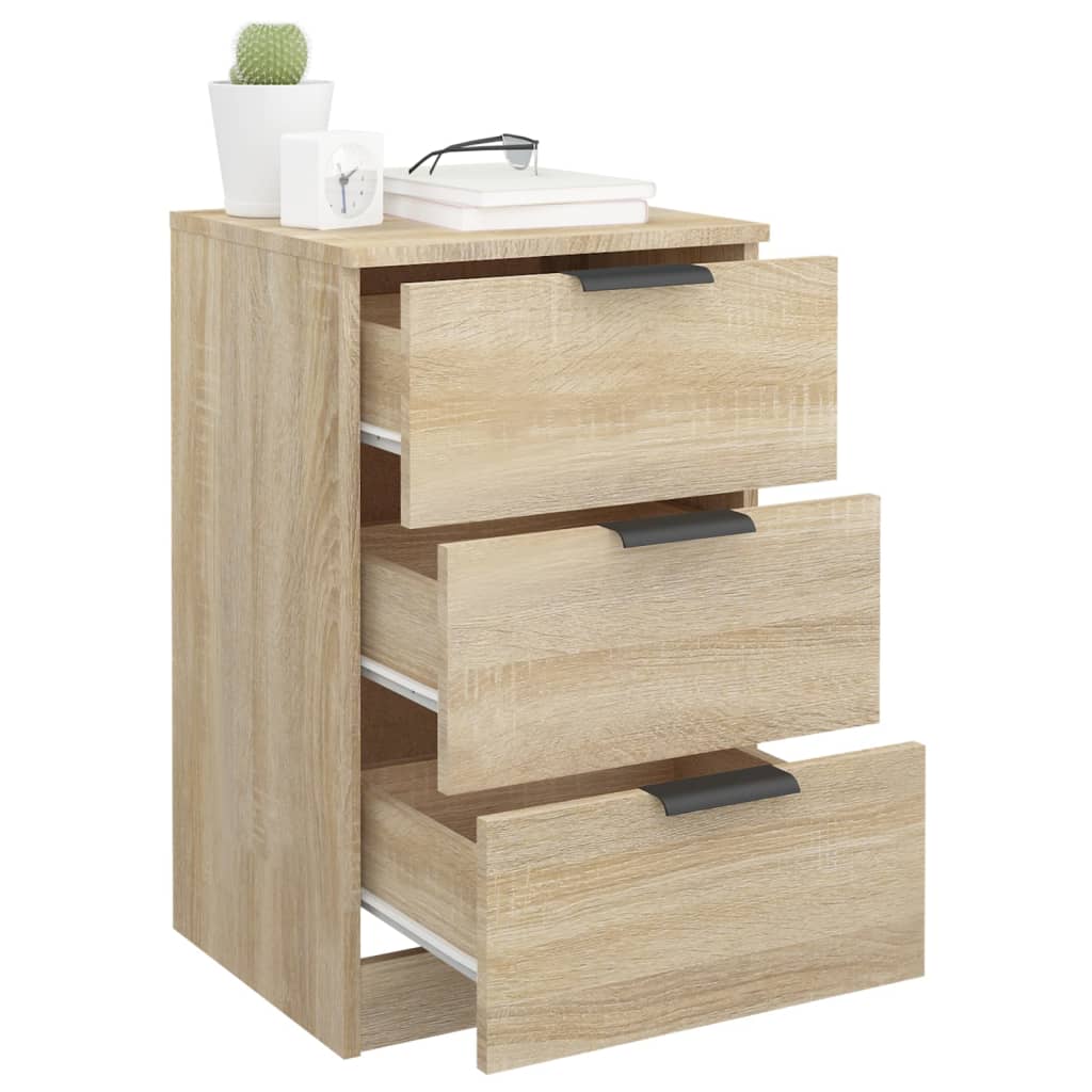 Tables de chevet 2 pcs Chêne sonoma 40x36x65 cm - XIOS