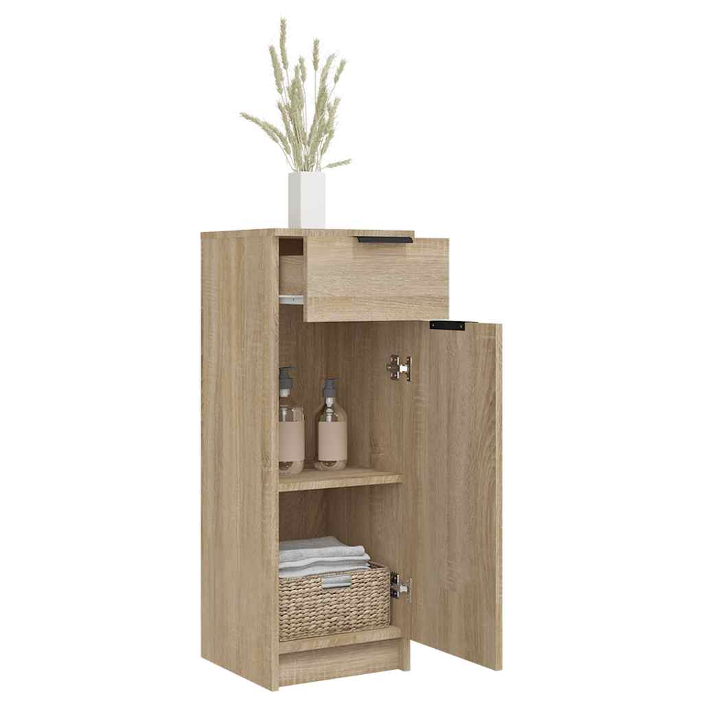 Armoire de salle de bain Chêne sonoma 32x33,5x90 cm - XIOS