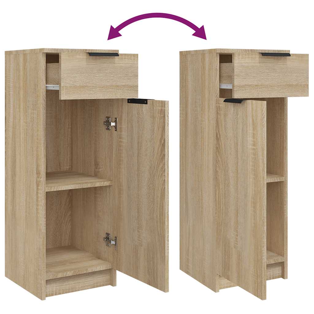 Armoire de salle de bain Chêne sonoma 32x33,5x90 cm - XIOS