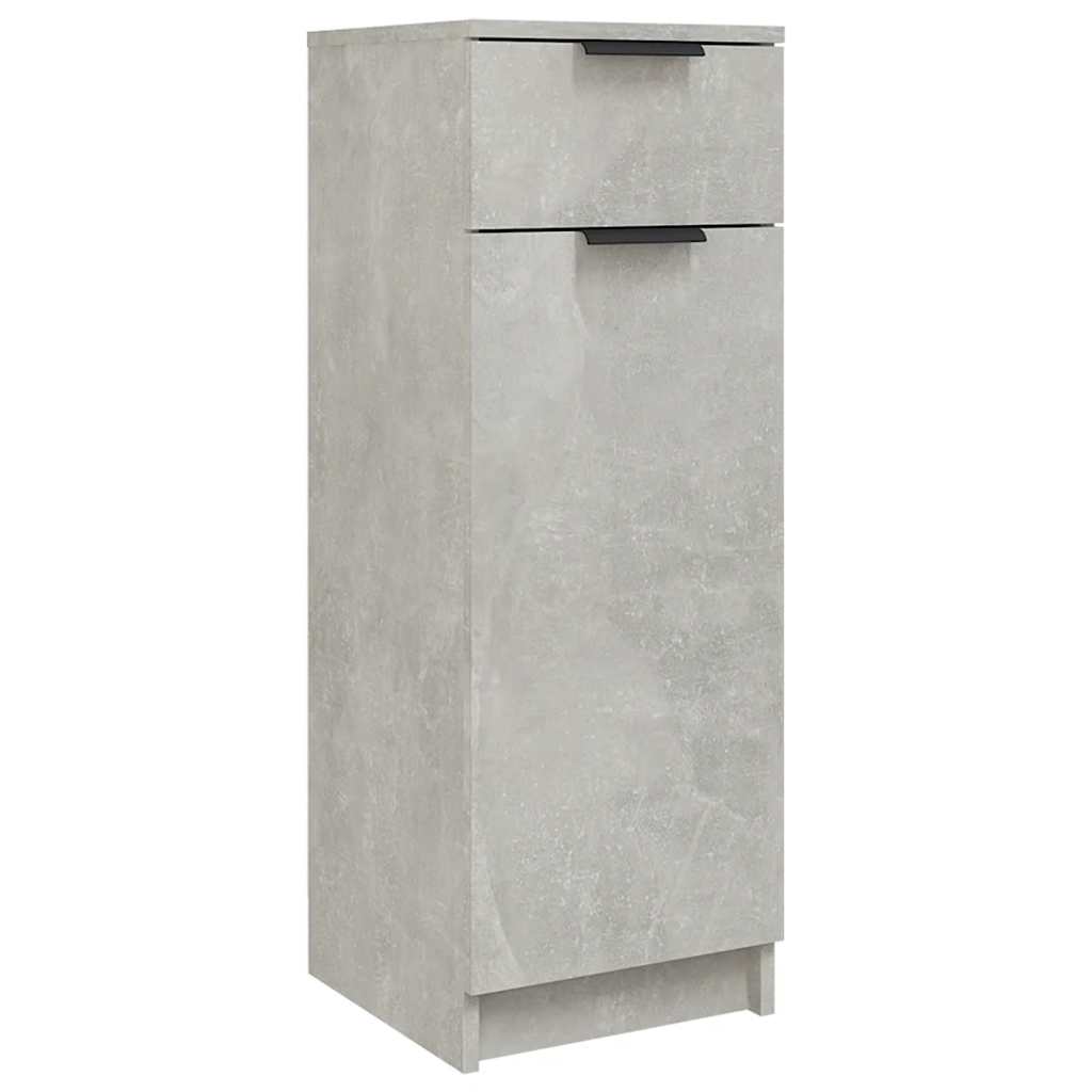 Armoire de salle de bain gris béton 32x34x90 cm - XIOS