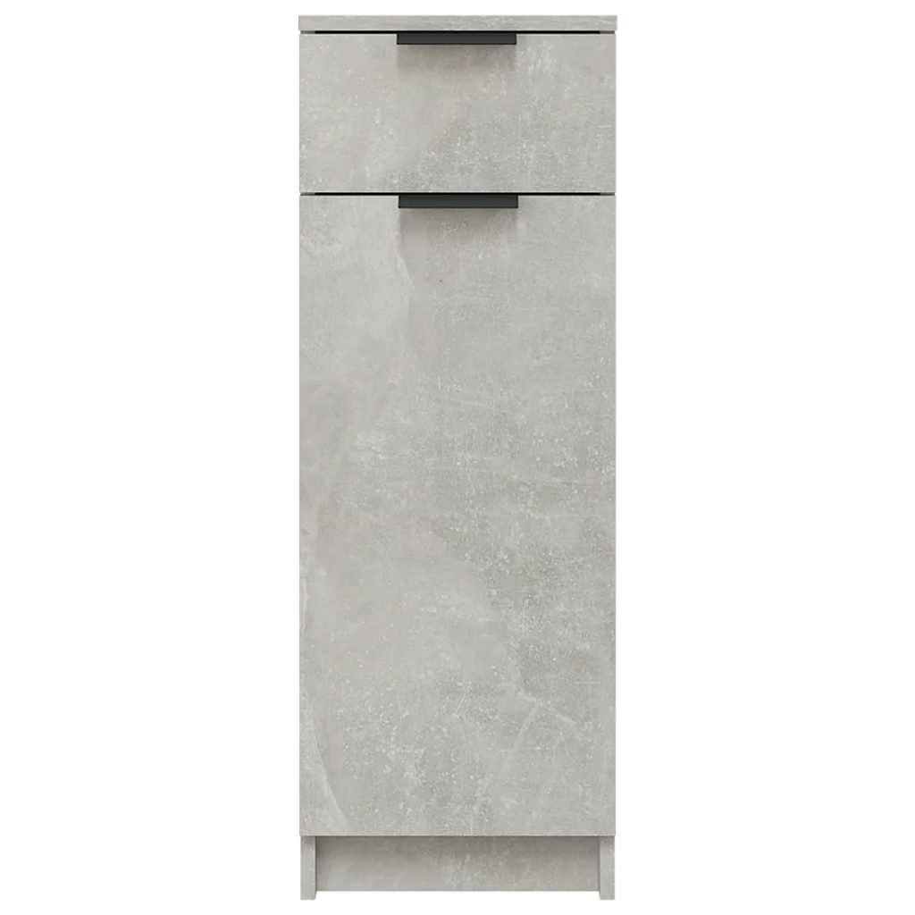 Armoire de salle de bain gris béton 32x34x90 cm - XIOS