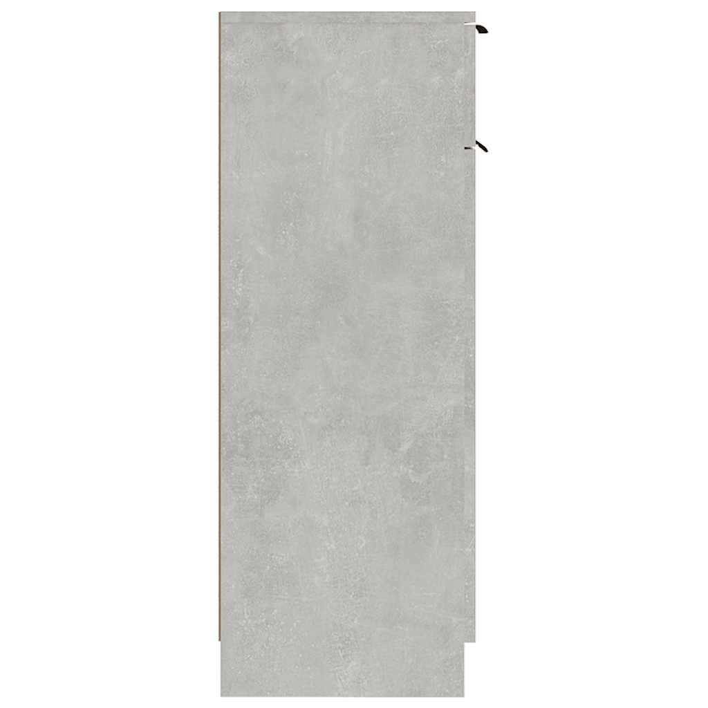 Armoire de salle de bain gris béton 32x34x90 cm - XIOS