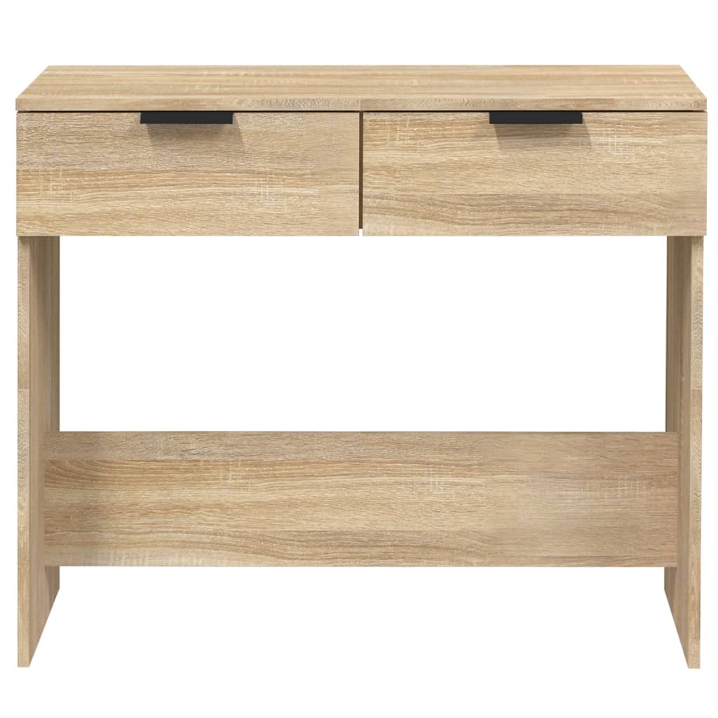 Table console Chêne sonoma 90x36x75 cm Bois d'ingénierie - XIOS