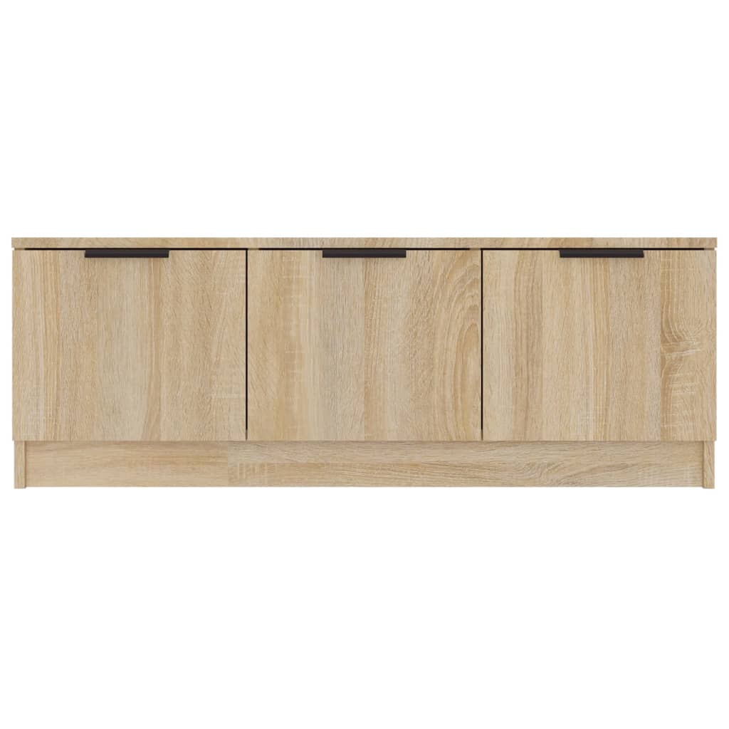 Meuble TV Chêne sonoma 102x35x36,5 cm Bois d'ingénierie - XIOS