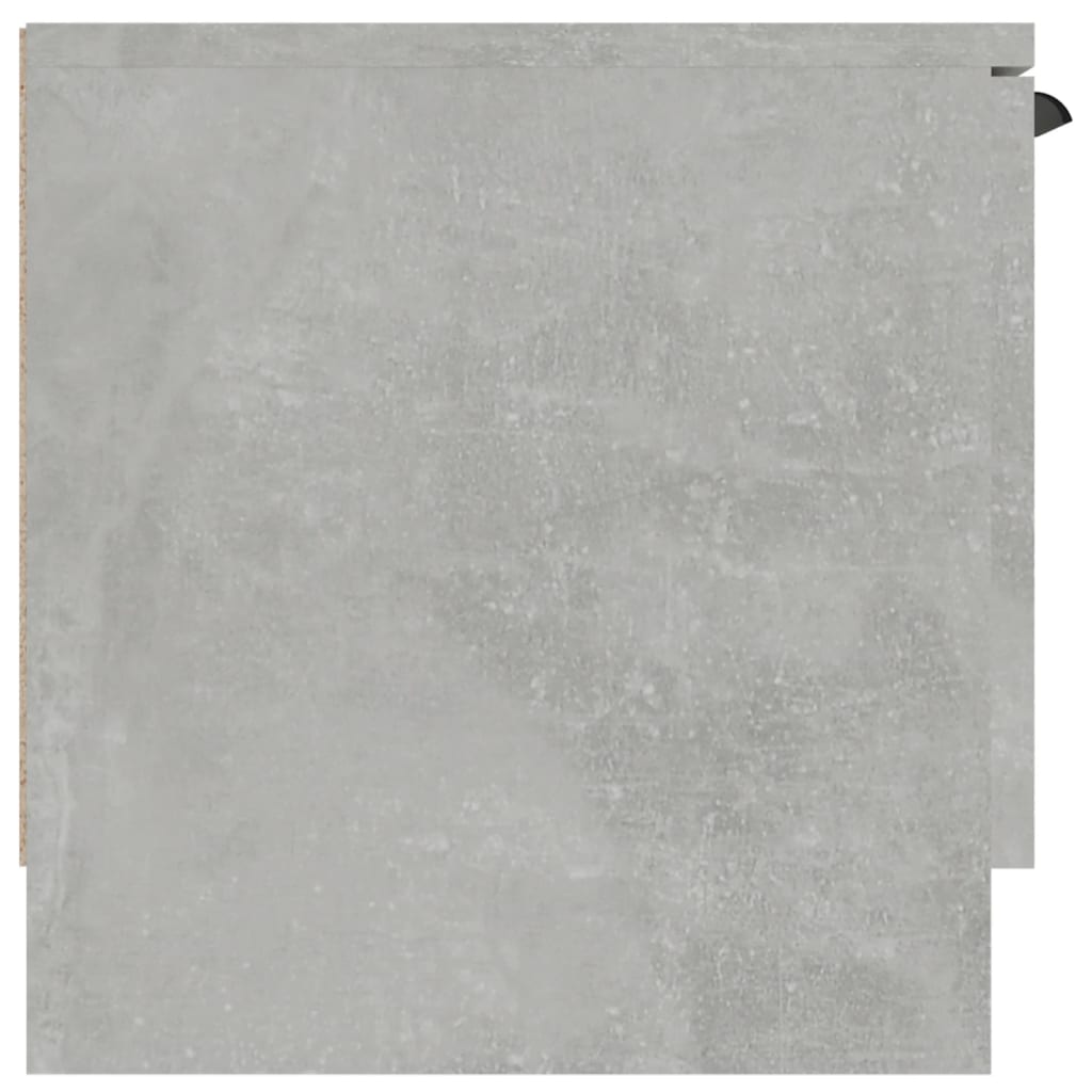 Meuble TV Gris béton 102x35x36,5 cm Bois d'ingénierie - XIOS