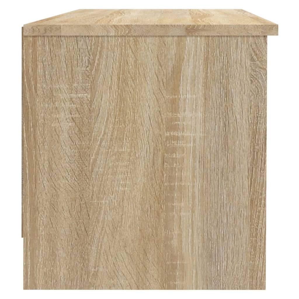 Meuble TV Chêne sonoma 102x35,5x36,5 cm Bois d'ingénierie - XIOS