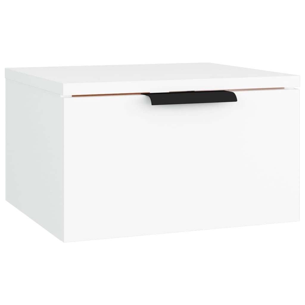 Tables de chevet murales 2 pcs blanc 34x30x20 cm - XIOS