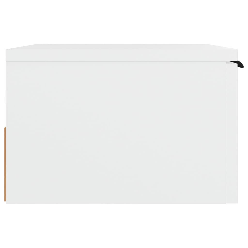 Tables de chevet murales 2 pcs blanc 34x30x20 cm - XIOS