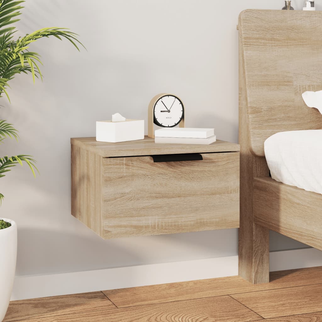 Tables de chevet murales 2 pcs Chêne sonoma 34x30x20 cm - XIOS