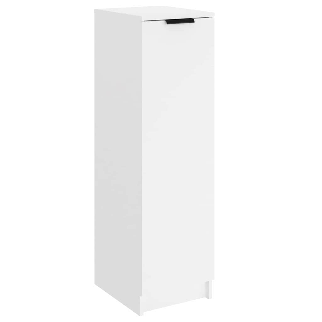 Armoire à chaussures Blanc 30x35x100 cm Bois d'ingénierie