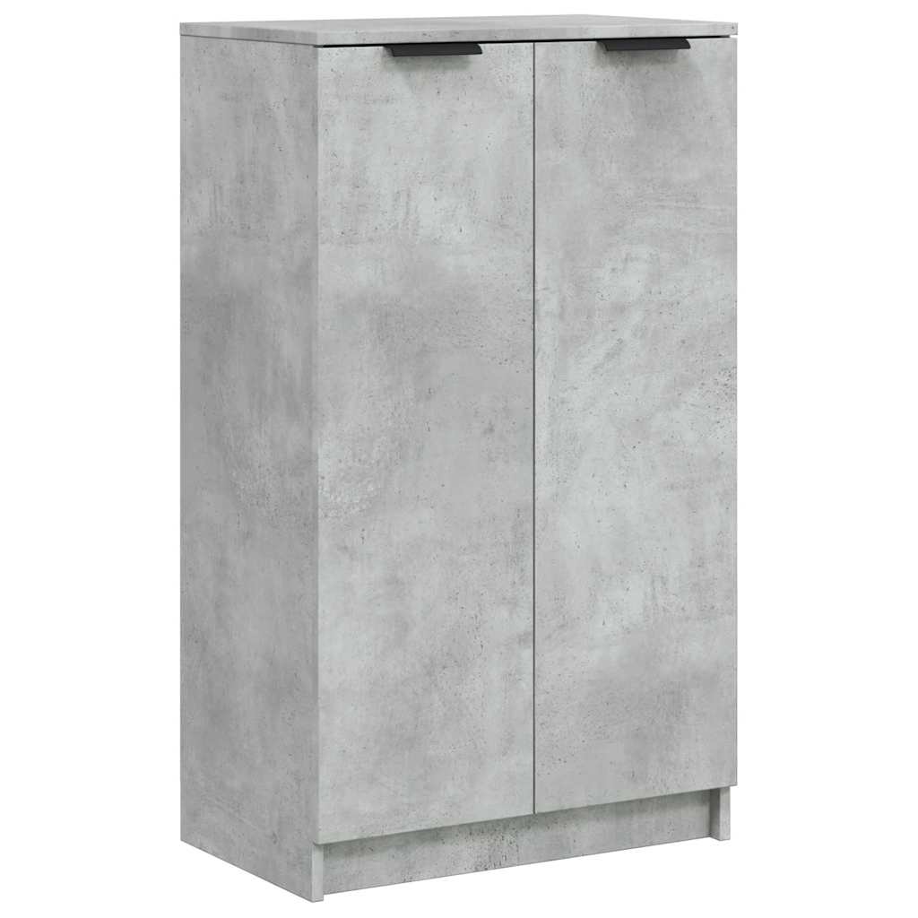 Armoire à chaussures Gris béton 59x35x100,5 cm Bois d'ingénierie - XIOS