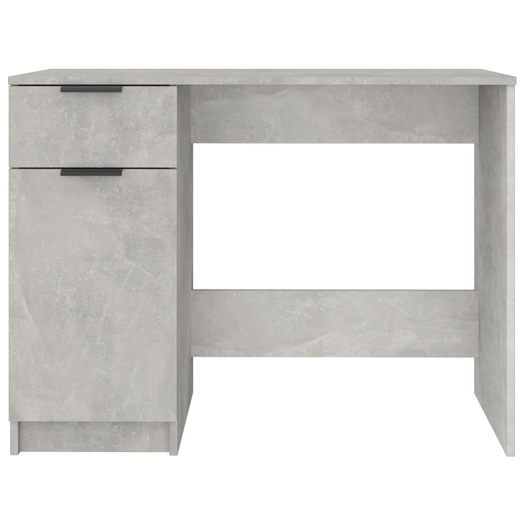 Bureau Gris béton 100x50x75 cm Bois d'ingénierie - XIOS