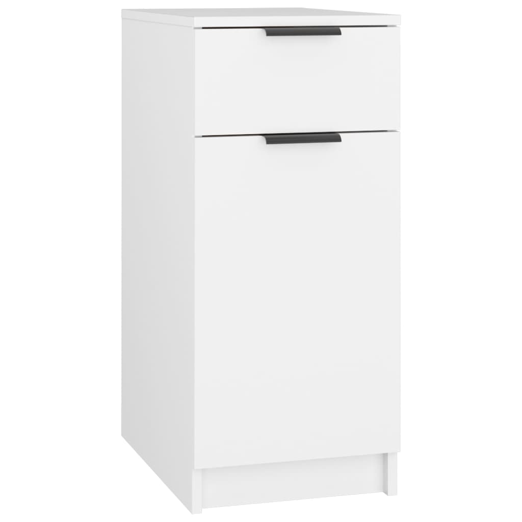 Armoire de bureau Blanc 33,5x50x75 cm Bois d'ingénierie - XIOS