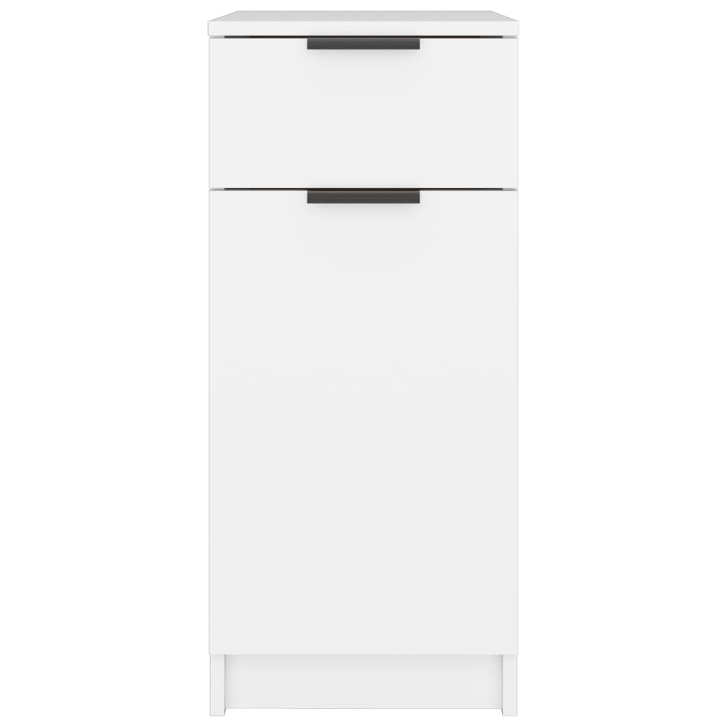 Armoire de bureau Blanc 33,5x50x75 cm Bois d'ingénierie - XIOS