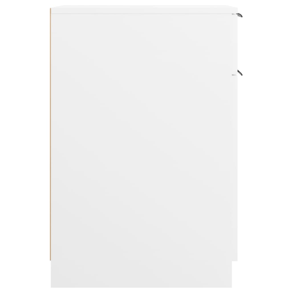 Armoire de bureau Blanc 33,5x50x75 cm Bois d'ingénierie - XIOS