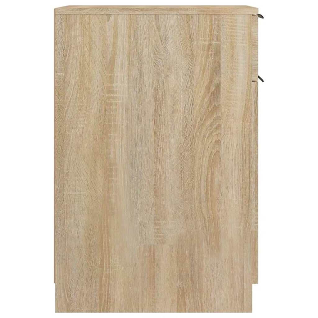 Armoire de bureau Chêne sonoma 33,5x50x75 cm Bois d'ingénierie - XIOS