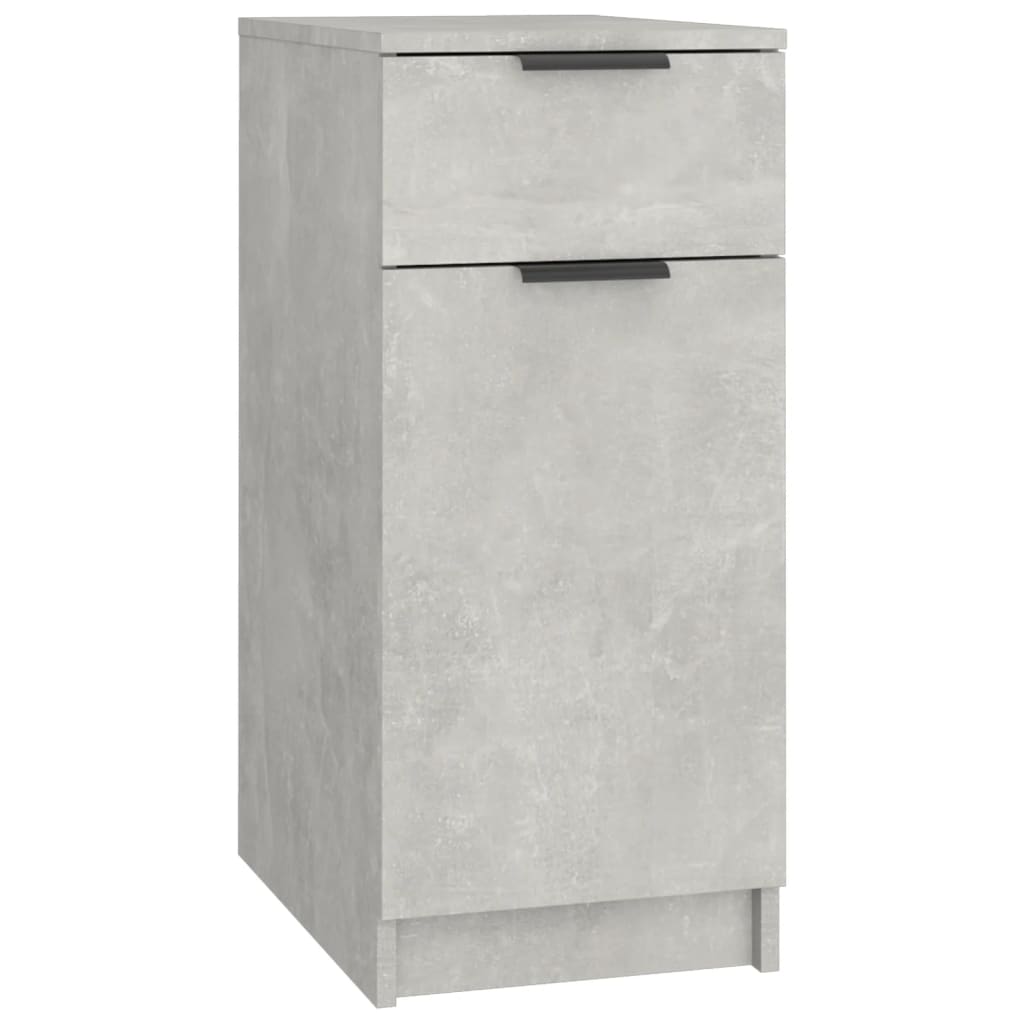 Armoire de bureau Gris béton 33,5x50x75 cm Bois d'ingénierie - XIOS