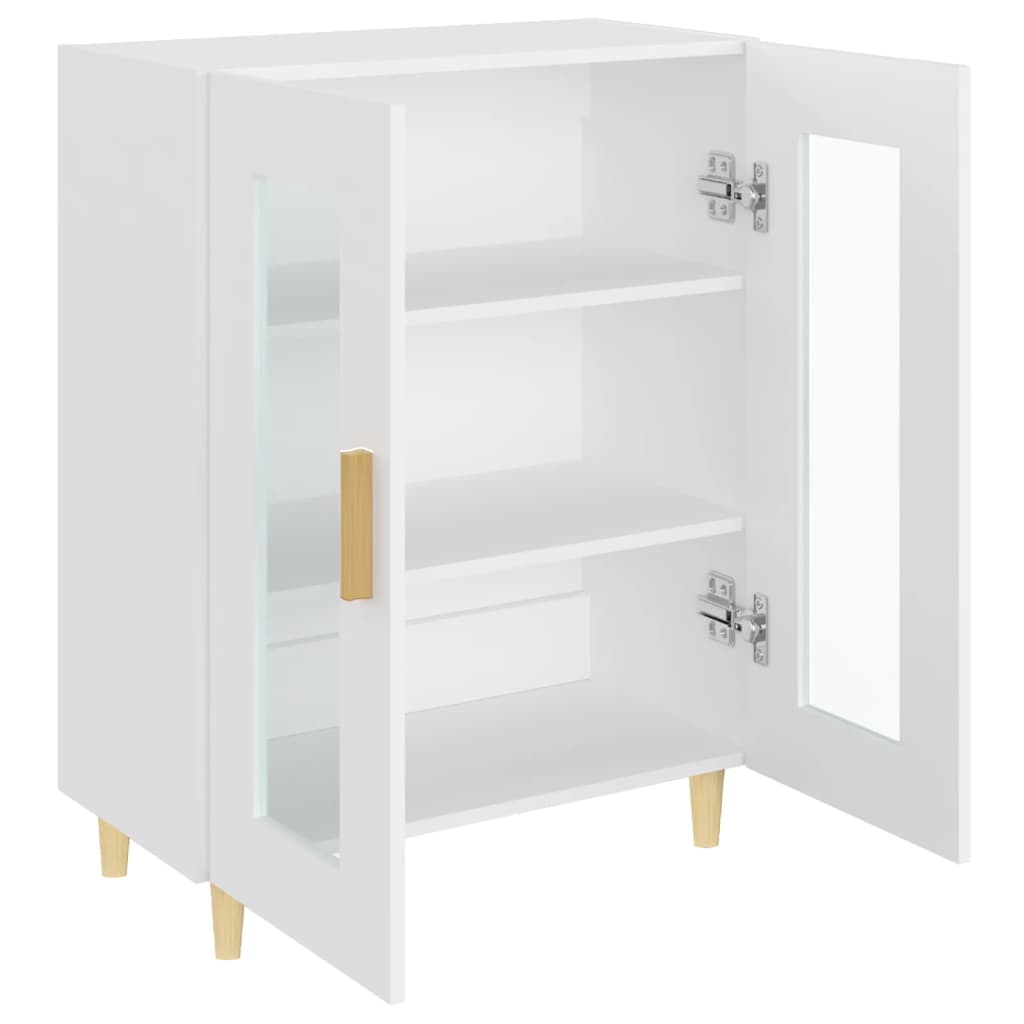 Buffet blanc 69,5x34x90 cm bois d'ingénierie - XIOS