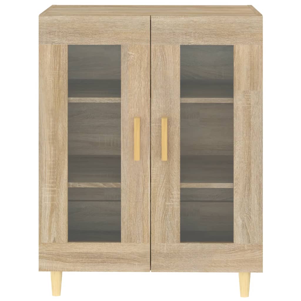 Buffet chêne sonoma 69,5x34x90 cm bois d'ingénierie - XIOS