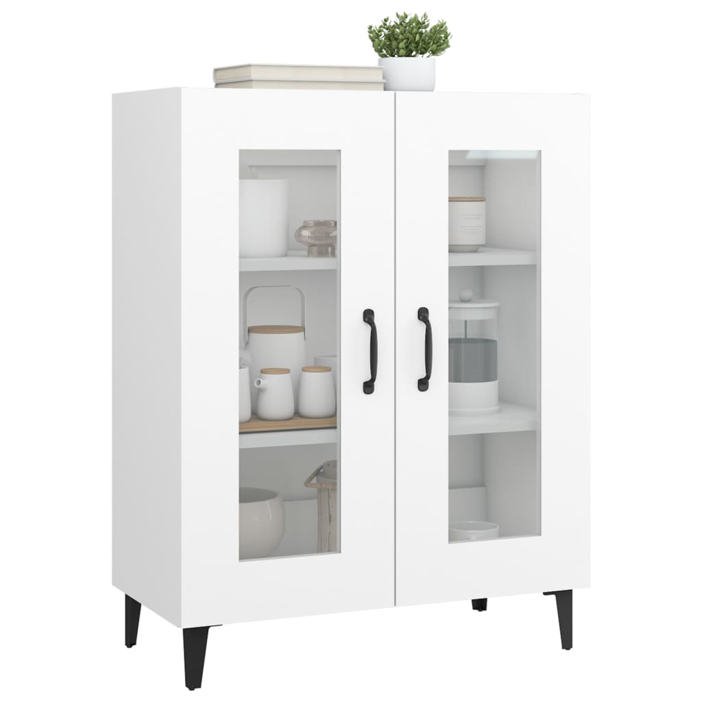 Buffet blanc 69,5x34x90 cm bois d'ingénierie - XIOS