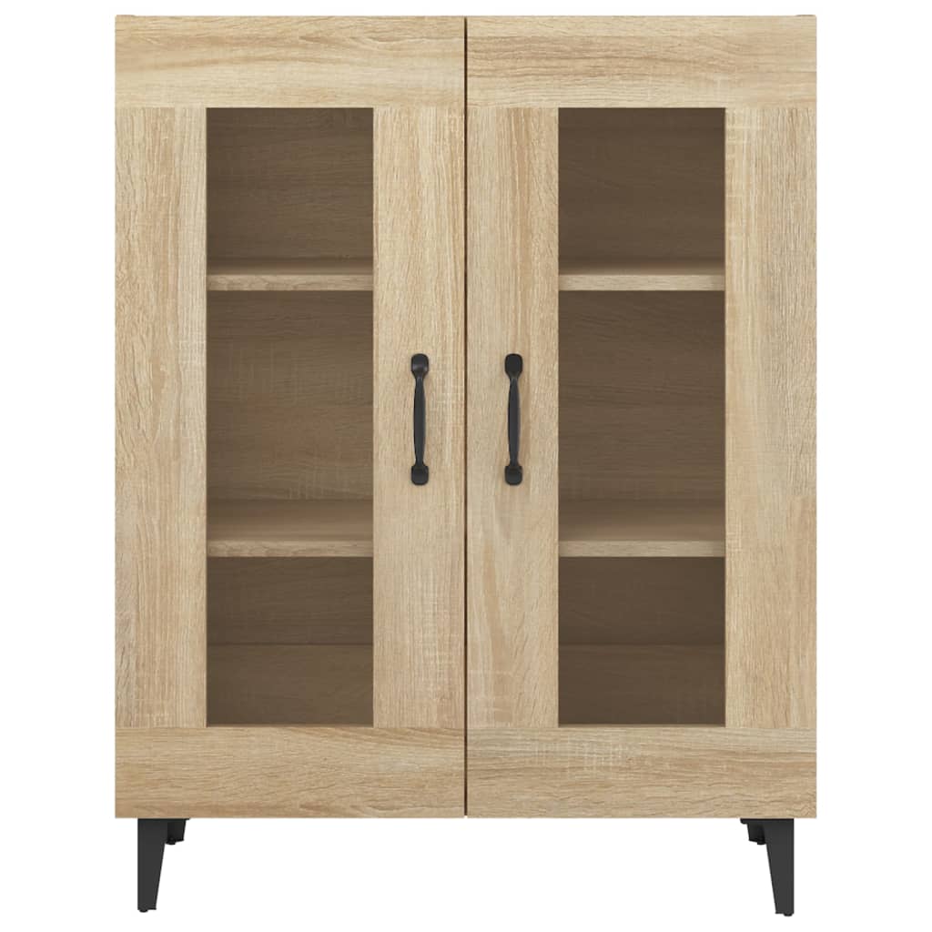 Buffet chêne sonoma 69,5x34x90 cm bois d'ingénierie - XIOS