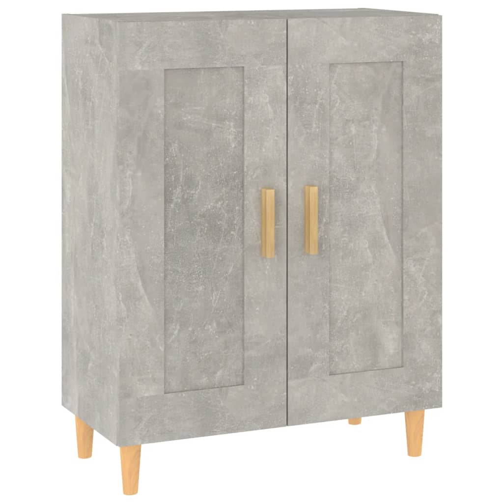 Buffet Gris béton 69,5x34x90 cm Bois d'ingénierie - XIOS