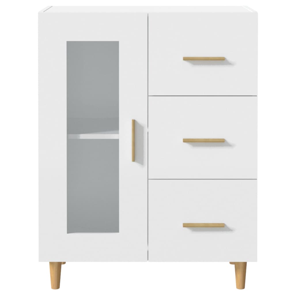 Buffet blanc 69,5x34x90 cm bois d'ingénierie - XIOS