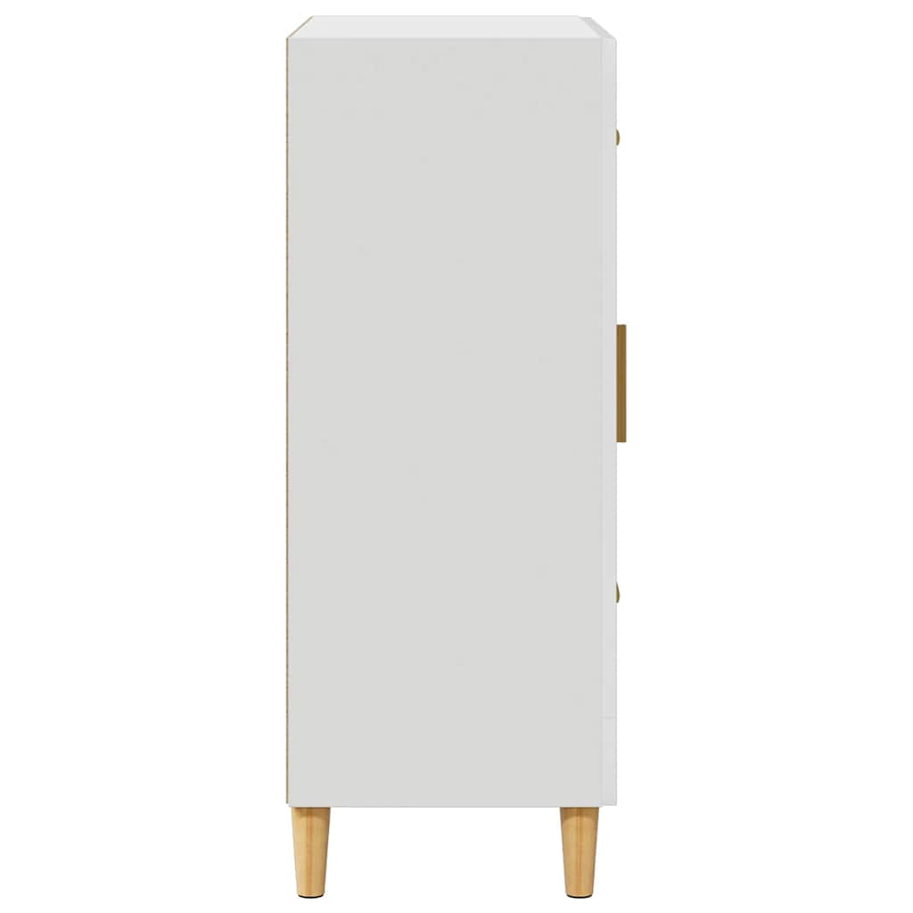 Buffet Blanc 69,5x34x90 cm Bois d'ingénierie - XIOS