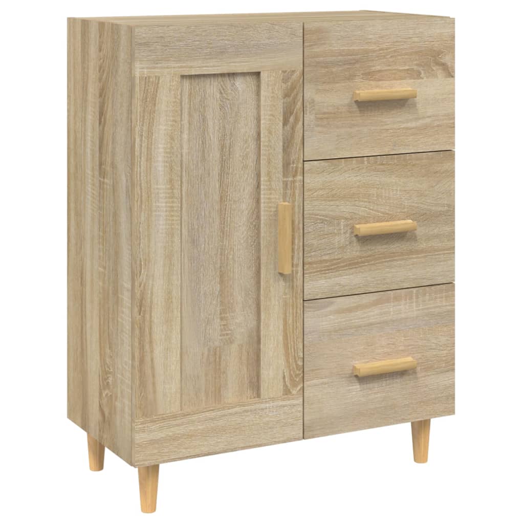 Buffet Chêne sonoma 69,5x34x90 cm Bois d'ingénierie - XIOS