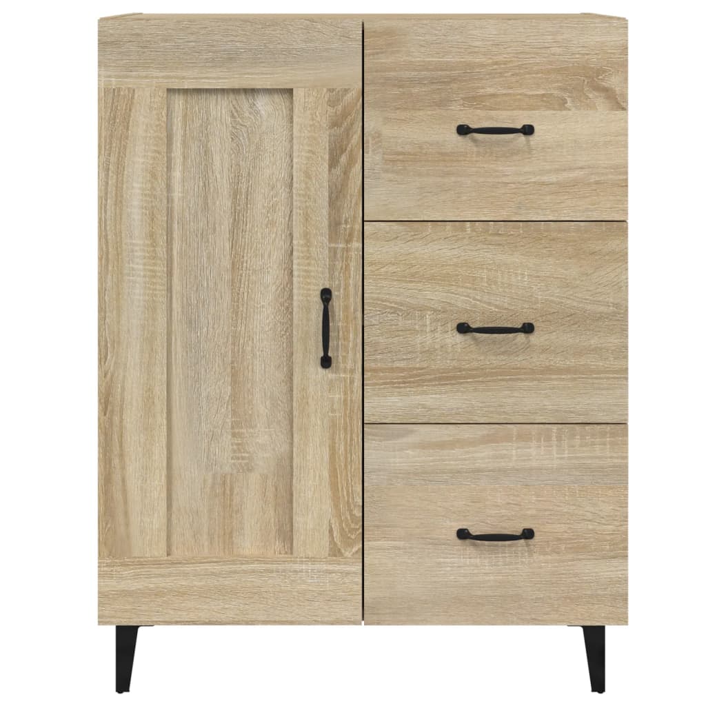 Buffet Chêne sonoma 69,5x34x90 cm Bois d'ingénierie - XIOS