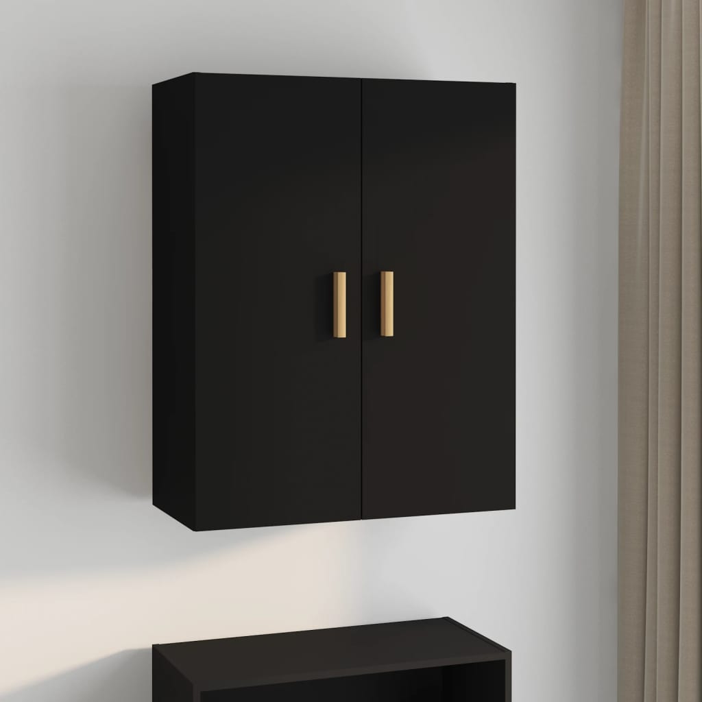 Armoire murale suspendue Noir 69,5x34x90 cm - XIOS