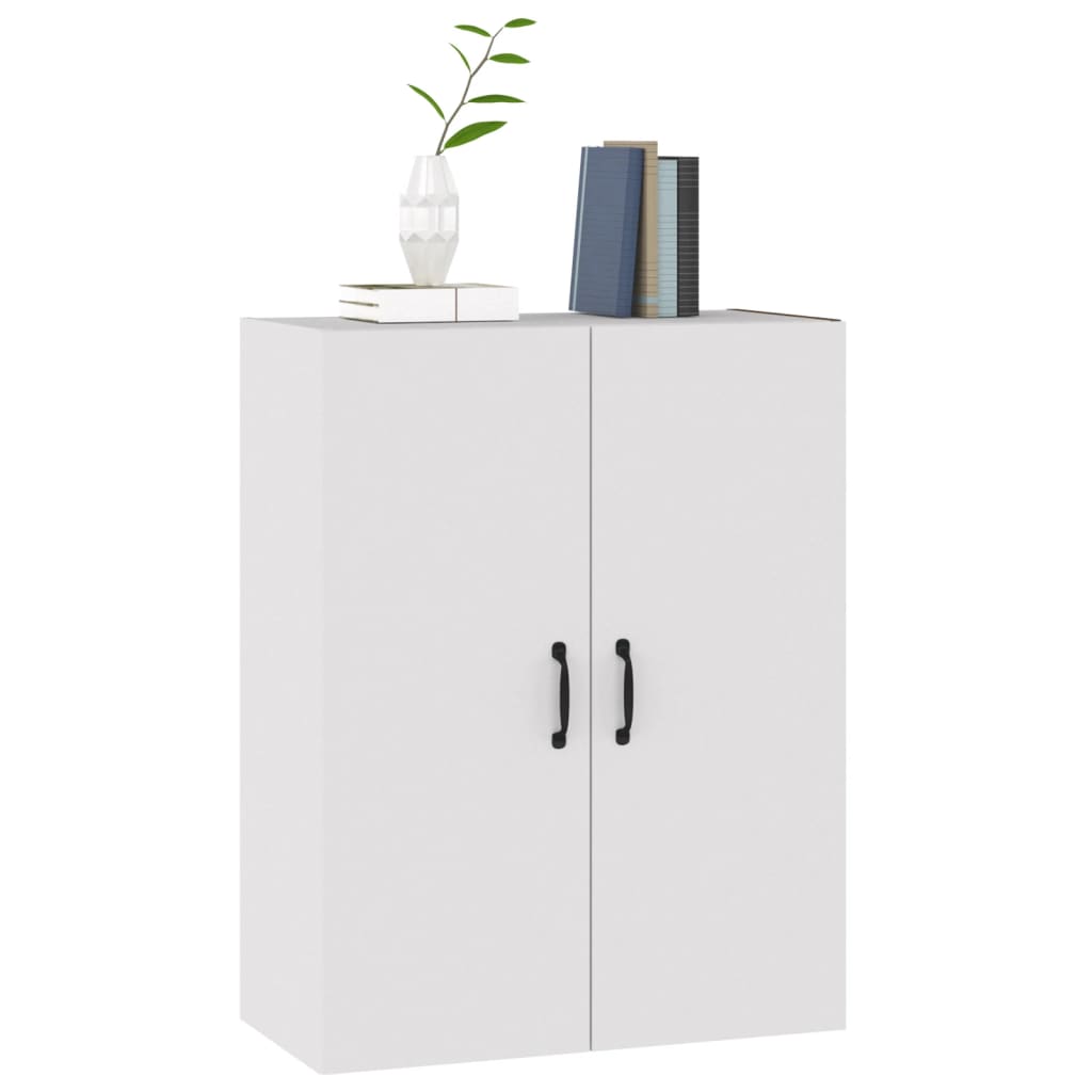 Armoire suspendue Blanc 69,5x34x90 cm Bois d'ingénierie - XIOS