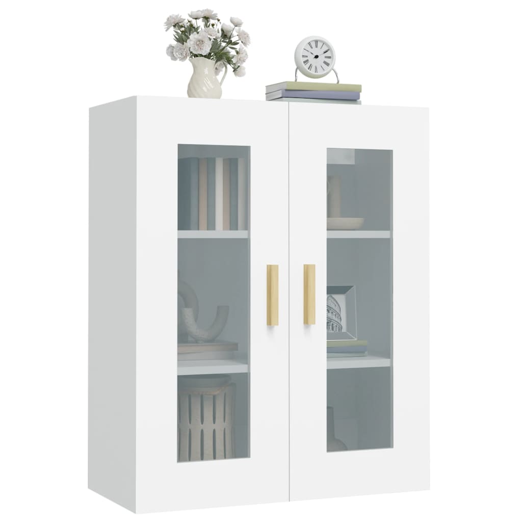 Armoire murale suspendue Blanc 69,5x34x90 cm - XIOS