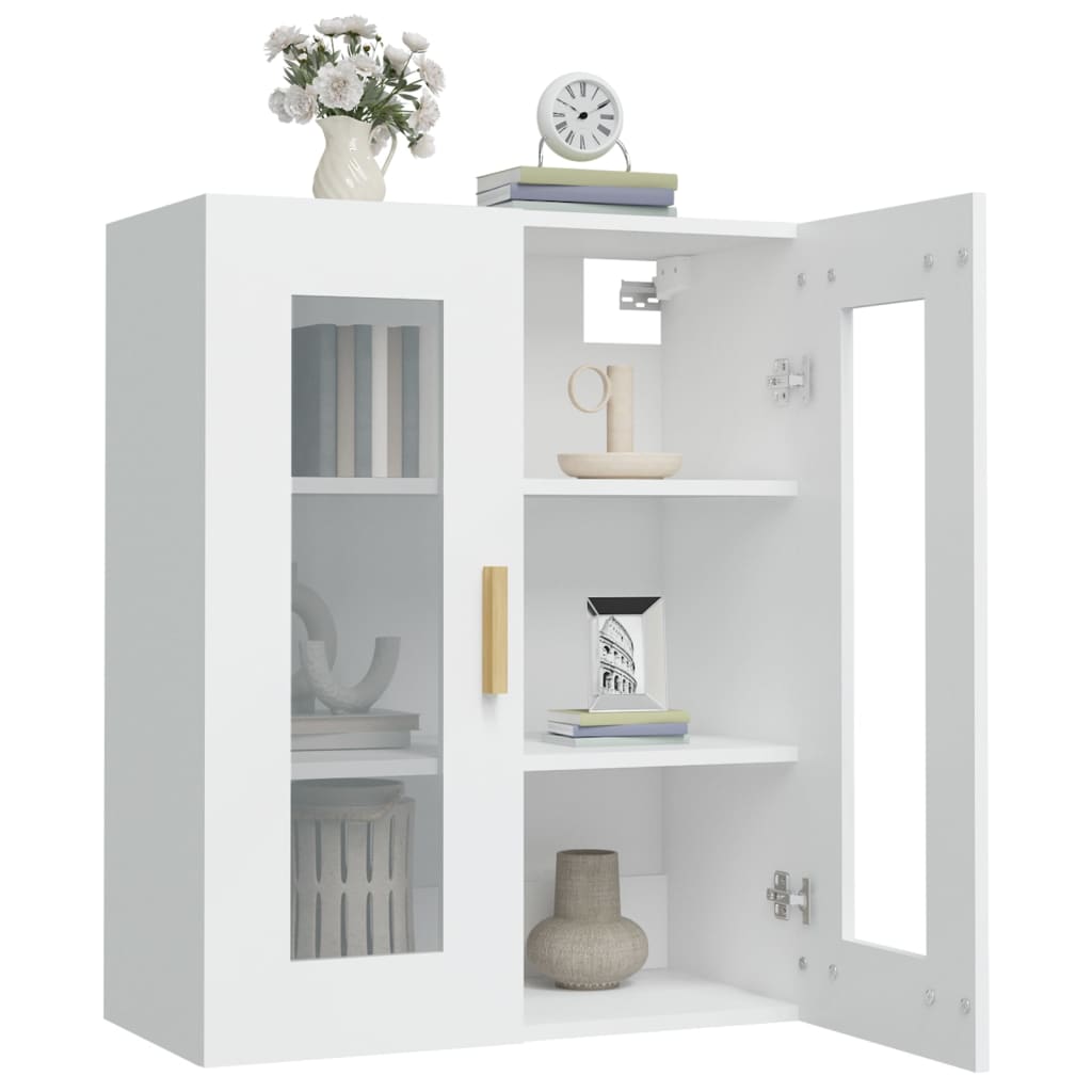 Armoire murale suspendue Blanc 69,5x34x90 cm - XIOS