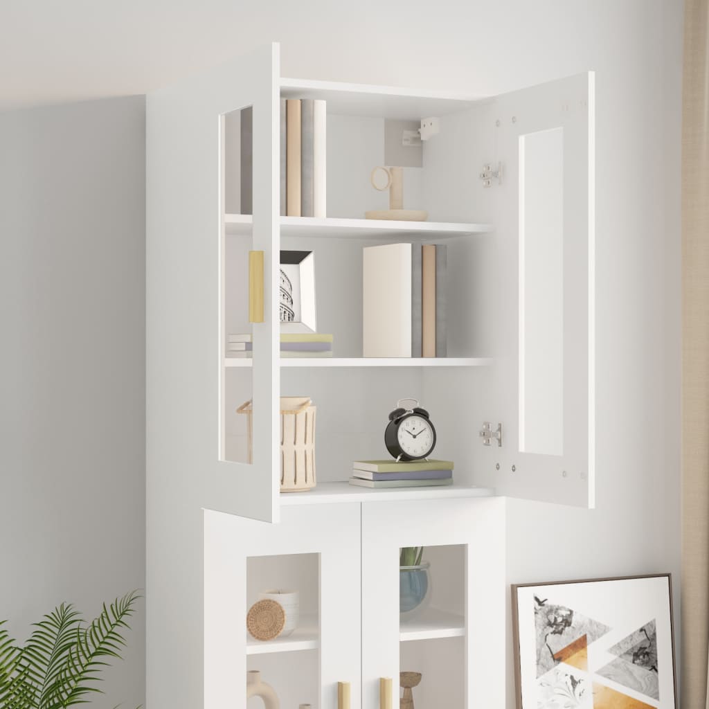 Armoire murale suspendue Blanc 69,5x34x90 cm - XIOS