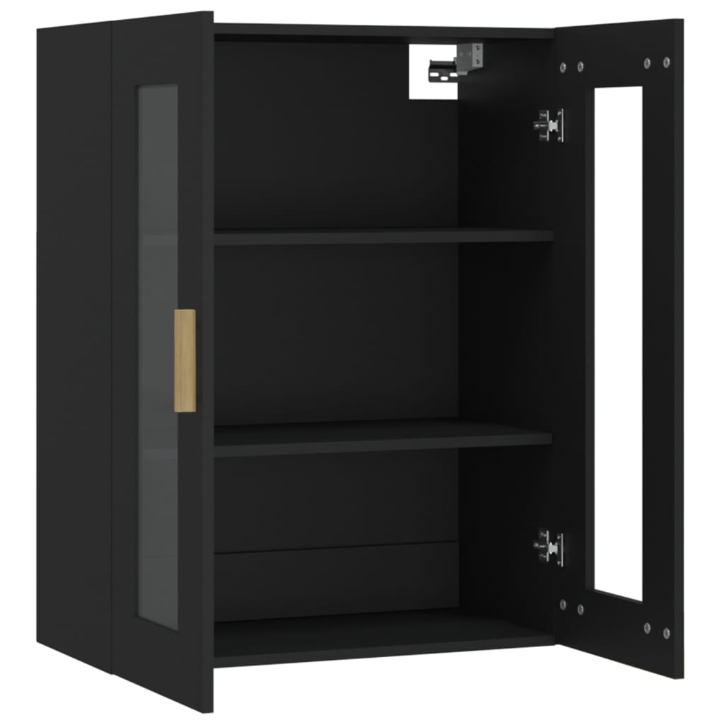 Armoire murale suspendue Noir 69,5x34x90 cm - XIOS